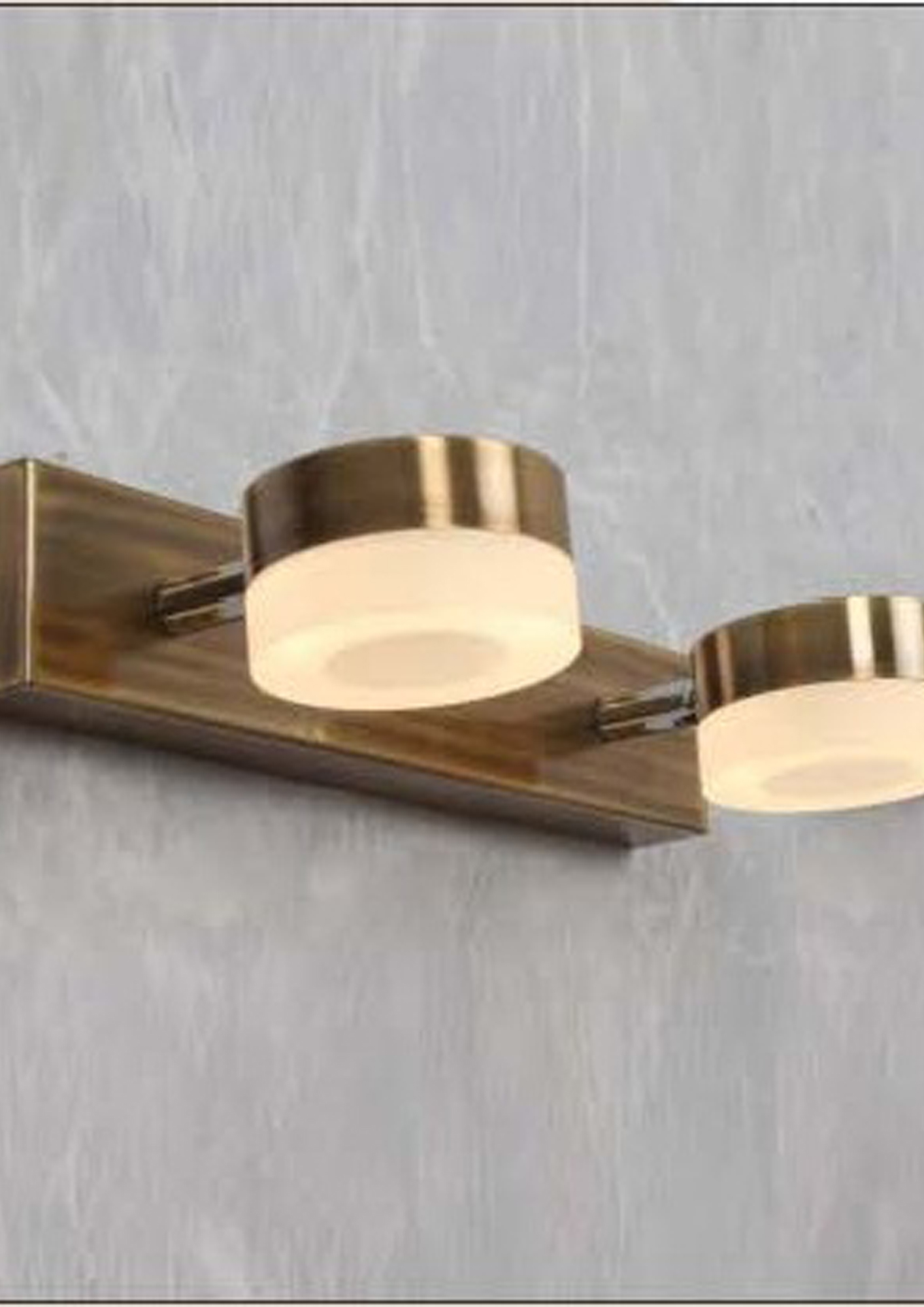 Beyond Lights - Brass Vanity Light- GL